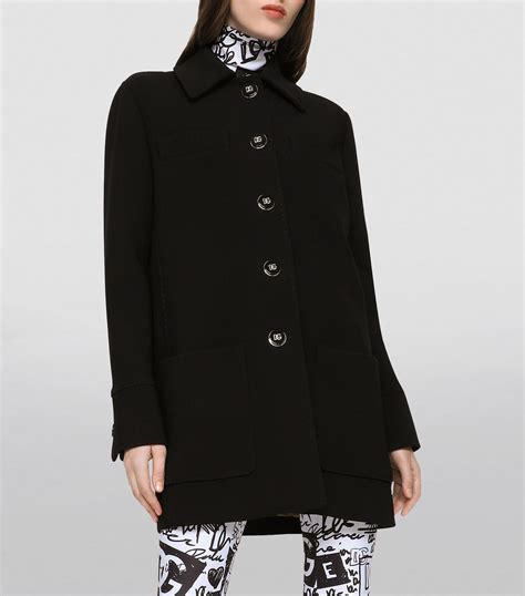 dolce gabbana coat womens